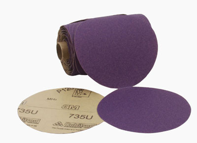735U Stikit Discs, Replaces # 3M5Xnh 734U P150 Purple 150 5"