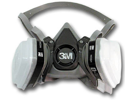 Half Face Respirator Kit, Large
