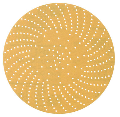 3M 6" Hookit Clean Sanding Discs, Gold 100 6"