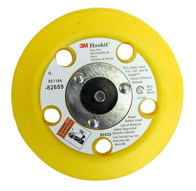 Hookit 5 Hole Backup Pad, 5"