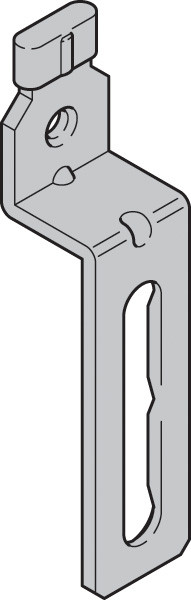 S8 GUIDE FOR WOOD DOORS 16MM OFFSET ZINC