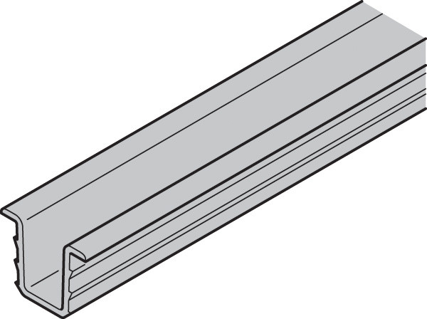 S8 Guide Track, aluminum, 5 meters in length