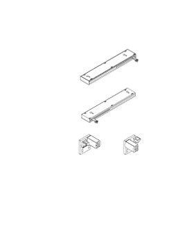 Soft Closer, for sliding doors, with large bracket