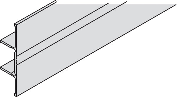 Clip-On Fascia, EKU Combino 20/35, Aluminum, 2.5 meters