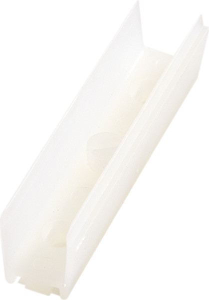 Gasket for Anti-Derailment, for 8mm thick glass, plastic, white translucent, 50 milimeters