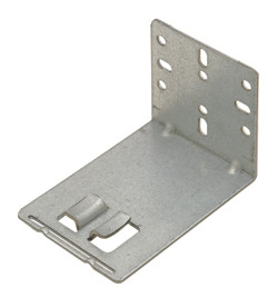 Face Frame Rear mounting bracket for 433.10.XXX concealed undermount slide, steel, zinc-plated
