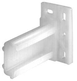 Rear Mounting Bracket for Epoxy Slides, plastic, One Complete Set #73/1z