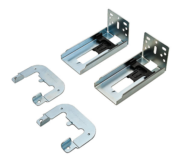 Face Frame Bracket for Accuride 3832 and 3834, steel, zinc-plated