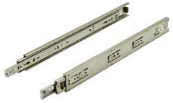 Ball Bearing Slide, Accuride CH3832, full extension, steel, weather resistant finish, 100 lbs, 26"
