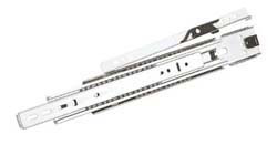 Ball Bearing Slide, Accuride C3017, overtravel, full extension, steel, zinc-plated, 100 lbs, 12"