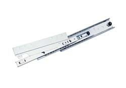 Ball Bearing Slide, Accuride C3640A, overtravel, full extension, steel, zinc-plated, 200 lbs, 28"