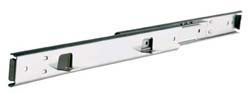 Pull-Out Shelf Slide, Accuride C322, overtravle, full extension, steel, zinc-plated, 100lbs, 24"