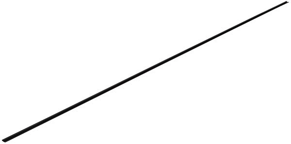 Hanging File Rail, aluminum, silver, 2.5 meter