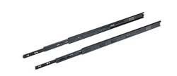 Ball Bearing Slide, Accuride C3832, detent out, full extension, steel, zinc-plated, 100 lbs, 28"