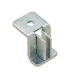 Hanging File Bracket, top mount, steel, zinc plated, 18mm x 16mm x 23mm