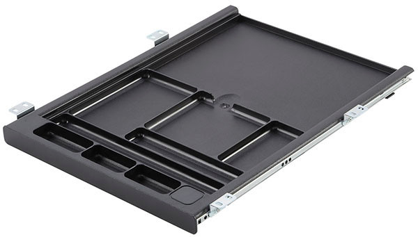 Pencil Drawer, 9-compartment, plastic, black