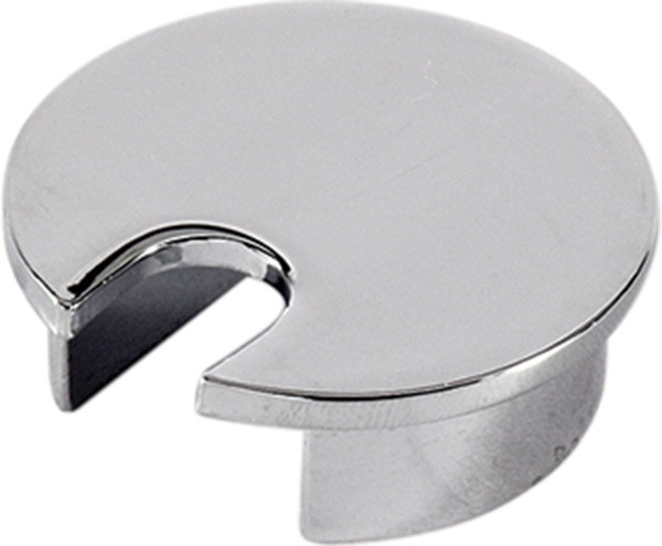 Cable Grommet, zinc, nickel matt, 40mm, 20mm x 25mm