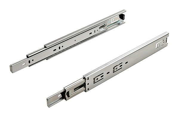 Ball Bearing Slide, C4520-22P, full extension, steel, zinc plated, 100lbs, 550mm