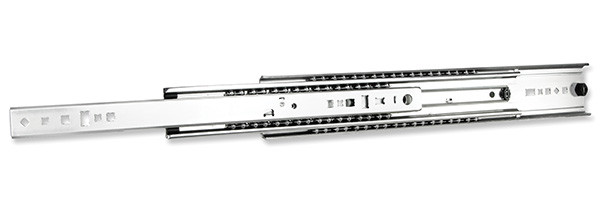 Ball Bearing Slide, Accuride C7957, heavy duty, full extension, steel, zinc-plated, 350 lbs, 32",d pack