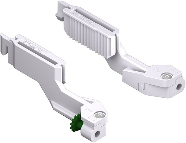 Grass Dynapro Drawer Depth Adjuster, front plastic