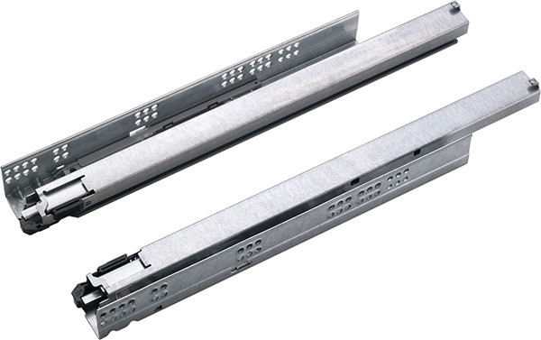 Grass DynaPro Heavy Duty Undermount, 3D adjustment, full extension, steel, zinc-plate, 16mm material, 27"