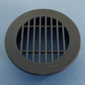 Round Vent Grill Bronze 2", Bag of 1