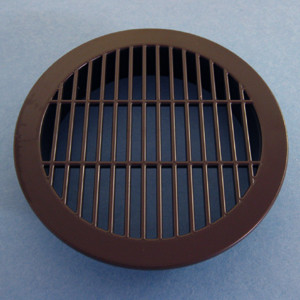 Round Vent Grill Brown 3", Bag of 1