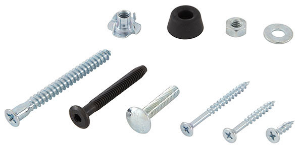 Hiddenbed Hardware Kit, for twin size bed