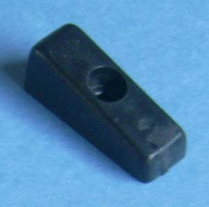 Drawer Bumper Black 1/2", Pkg of 50