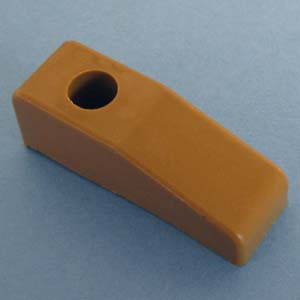 Drawer Bumper w/ Reference Tab Tan 3/4", Pkg of 500