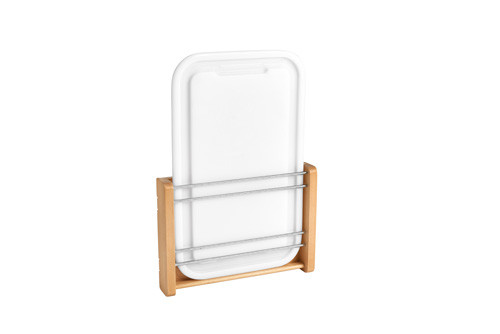 Door Storage Cutting Board Rack with Polymer Cutting Board Sink & Base Accessories