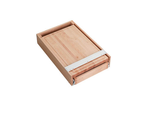 Complete System for Knives (includes Cutting Board) to Replace Existing Drawers
