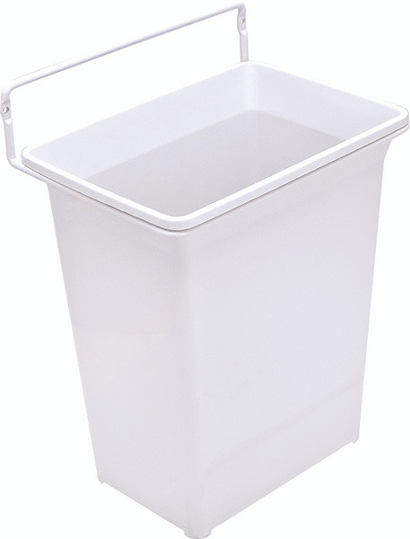 KV DWB975-W Trash Can, door mounted, 9 quart, white