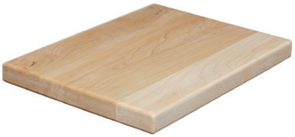 Block Platform, maple, for appliance lift, 16 1/2 x 1 1/2" x 18"