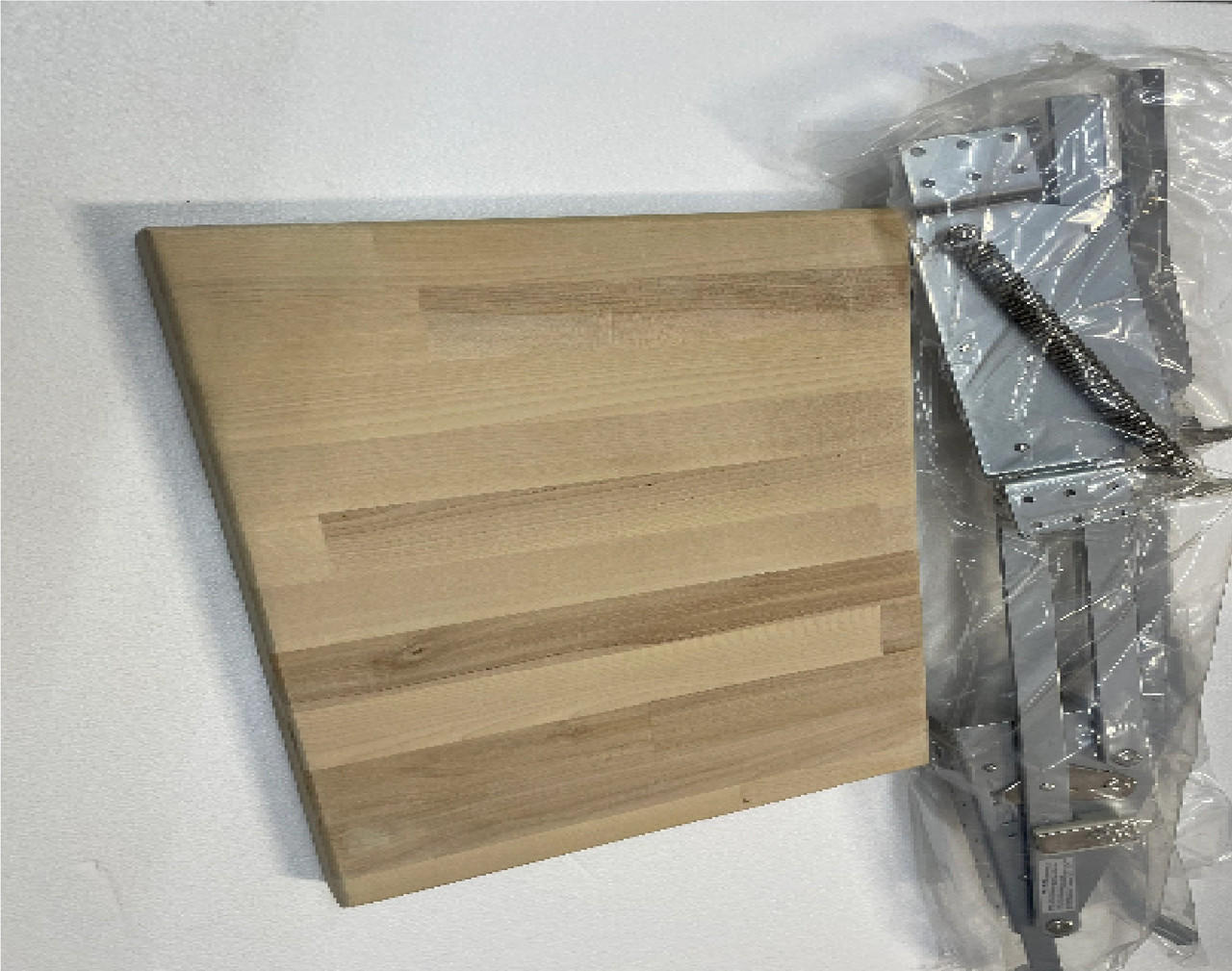 Lift-up fitting, steel, silver, 30 lbs, LIFT , Appliance LIFT Choose wood and type of lift.