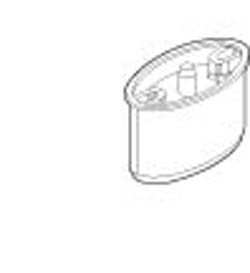 Shelf System, clip plug, plastic, black