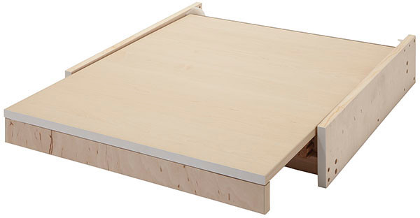 Rapid Pull-out Table, maple