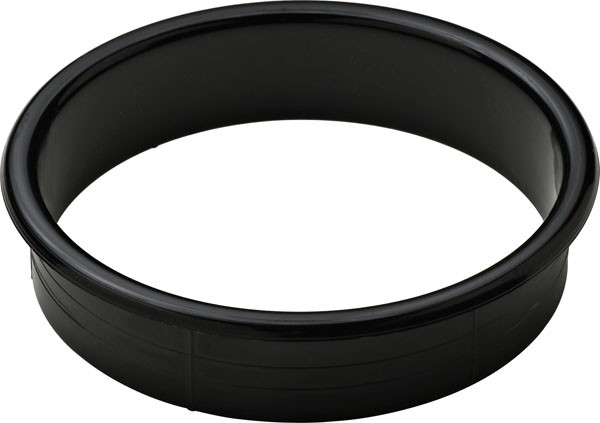 Bottle Ring, plastic, black, diameter 105mm