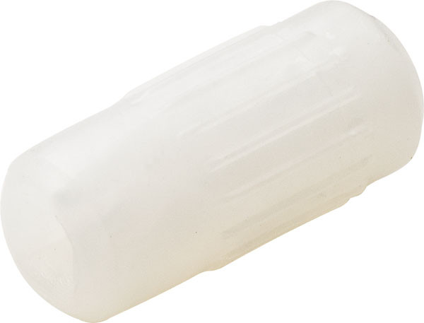Bush Plug, plastic, white, diameter 13.2 x 26mm