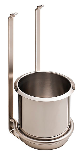 Utensil Holder, stainless steel / matt nickel, 147mm