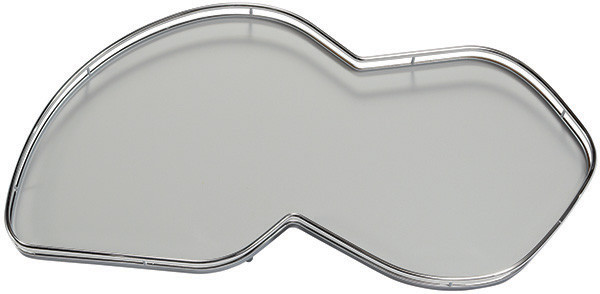 LeMans II Set, Arena, left, chrome/gray, adjustable post, 25kg per tray (set includes: 2-60'er trays and posts)