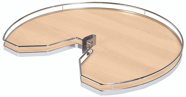 Basket Arena 3/4 Round, chrome / maple, diameter 810mm