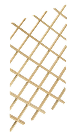 Wine Lattice, cherry, 42" x 23" x .875"