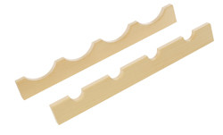 Bottle Rack Profile, cherry, 48" x 2" x .75"