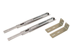 Pull-Out Slide for Spice Rack, steel, 9 7/8" (set includes brackets)