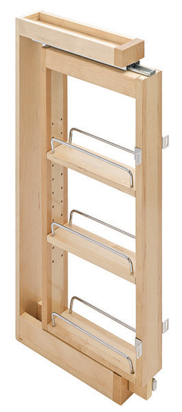Wall Filler Pull-out, maple, 42" x 6" X 11.25"