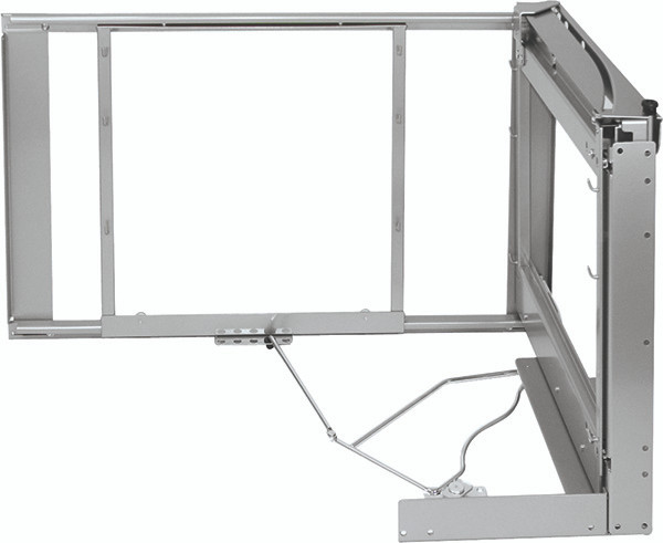 Magic Corner I, steel, silver, right hand, 40-47"