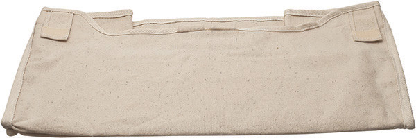 Cloth Liner, cotton, cream, for basket 14" x 23" x 11"