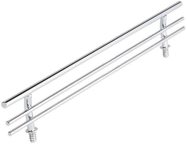 Rail, steel, chrome-plated, 548 x 39mm