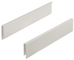 Moovit Height Extension Panel, steel, metallic white, 650mm
